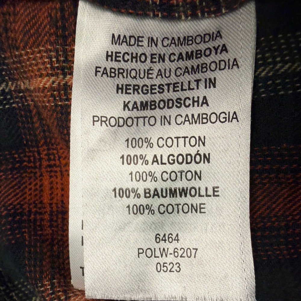 Legendary Whitetails Mens XL Shirt Flannel Red Green Plaid Corduroy Trim‎ - Picture 11 of 12